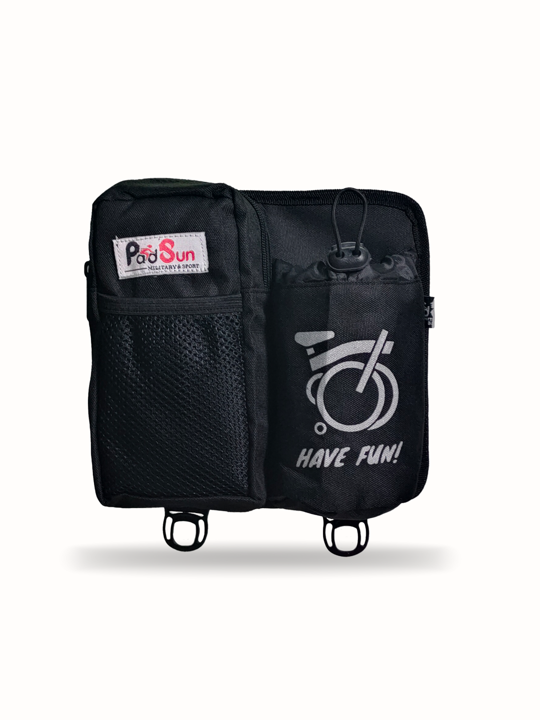 Tas Handlebar Sepeda Lipat dan BMX dengan Penyimpanan Botol Minum