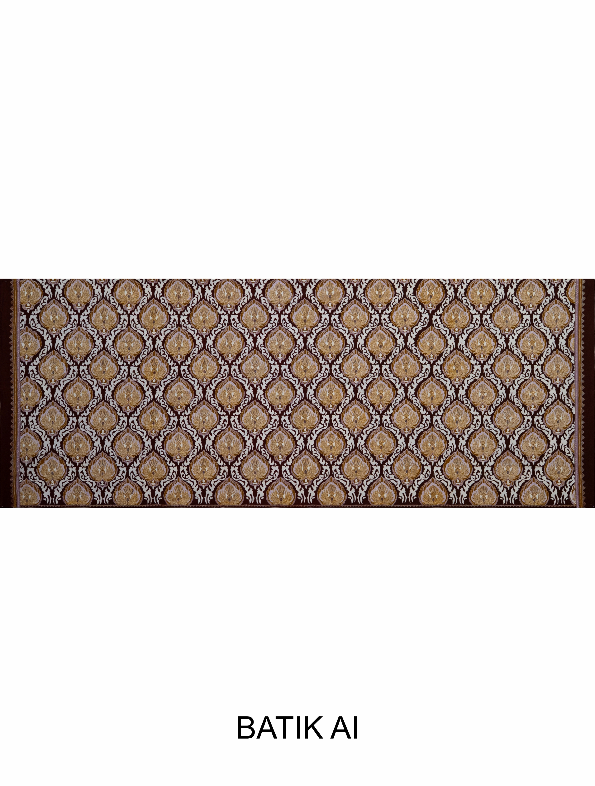 103 Kain Panjang Tulis AI - Motif Sawat