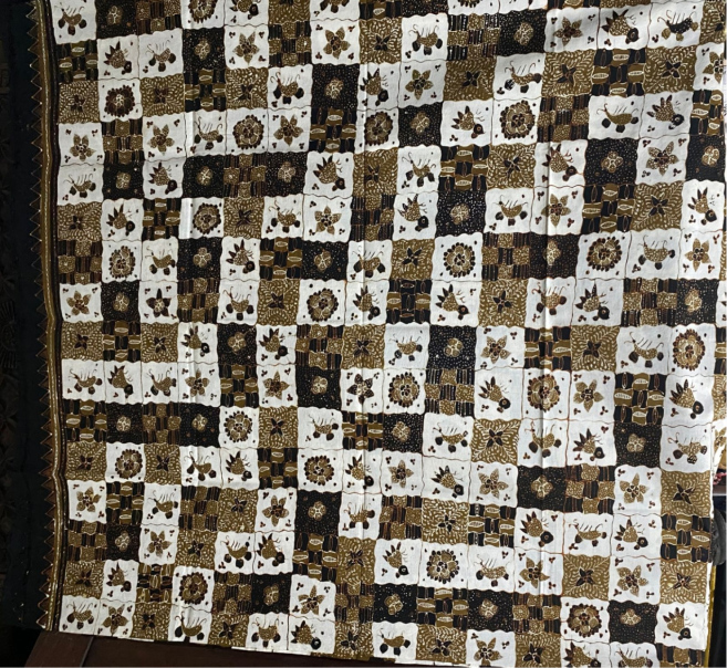 079 BATIK CIREBON Motif: tetris sogan