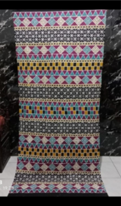 019 BATIK MEDAN Motif: tenun
