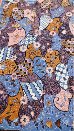 038 BATIK CIREBON Motif: sekar jagad