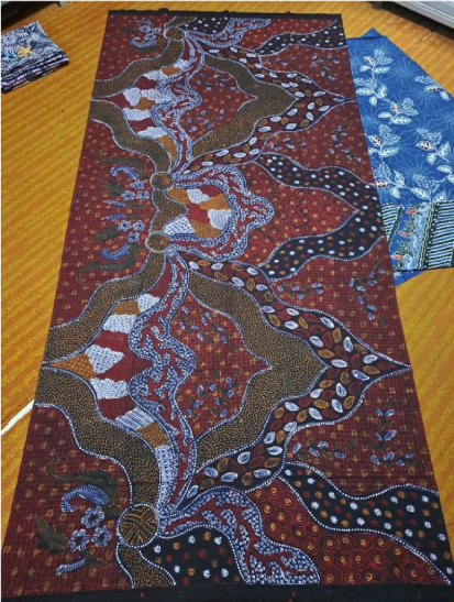 033 BATIK PAMEKASAN MADURA Motif: junjung derajat